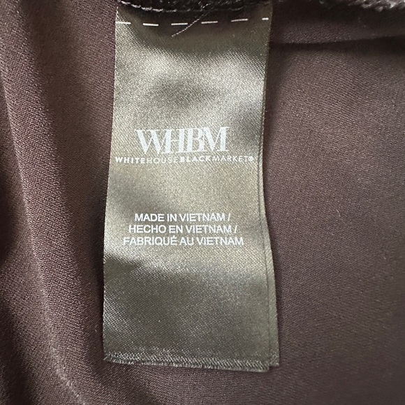 White House Black Market black lace top size 4 - Picture 4 of 5